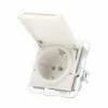 Gira Steckdose Mit Klappdeckel, Sys55/e2, Event, St55, Reinweiß Matt 4010337454274 Klappdeckel Steckdose Gira Gira 5