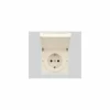 Gira Schutzkontaktsteckdose, Mit Klappdeckel, Flächenprogramm, Reinweiß Matt 4010337045878 Gira 0775041663 Gira 7
