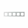 GIRA Rahmen 5f Alu Lack E2 Kst F.GEB-K F.UP-Installation Thermopl 21525 5