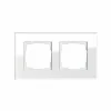 GIRA Rahmen 2f Ws Esprit Glas F.UP-Installation 21212 7