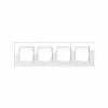 GIRA Rahmen 4f Ws Esprit Glas F.UP-Installation 21412 5