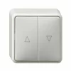 GIRA Jalousieschalter AP AP Rws IP20 1p Verr Elektrische/mechanische Verriegelung 15913 5