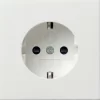 GIRA SCHUKO-Steckdose SK KS Flächenschalter Reinweiß 5