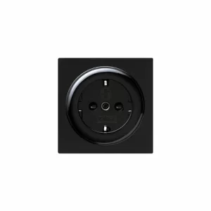 GIRA 045347 STECKDOSE CEE 7/3 SCHWARZ 9