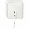 GIRA ZUGSCHALTER 014613 WECHSEL AP REINWEISS 7