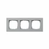 GIRA Rahmen 3f Alu E2 Kst F.UP-Installation Flachbündig Thermopl 213255 5
