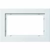 GIRA 100122 ABDECKRAHMEN 1 FACH 1 2 GIRA E2 WEISS MATT 5