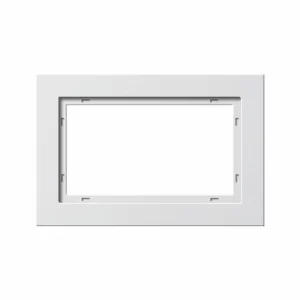 GIRA 100122 ABDECKRAHMEN 1 FACH 1 2 GIRA E2 WEISS MATT 6