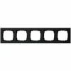 GIRA 021509 FINISH RAHMEN 5 E2 BUCHSEN SCHWARZ MATT 7