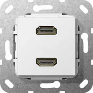 GIRA 567103 2 X HDMI BUCHSE WEISS 7