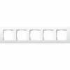 GIRA 0215327 – MASCHERINA DI COPERTURA X 5, FARBE: BIANCO PURO OPACO 7