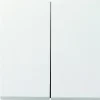 GIRA 0128112 DRUCKSCHALTER 10 A 250 V~ MIT DOPPELGRIFFEN 2-WEGE DOPPEL FLÄCHENHALTER WEISS 7
