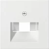 Gira UAE-Abdeckung, System 55, Reinweiß Matt Uae-abdeckung 07750410588409 Uae-abdeckung Gira Gira Gira 0775041624 5