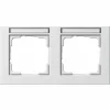 Gira Abdeckrahmen 2f Rws/matt 109222 7