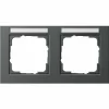Gira Abdeckrahmen 2f. Anth 109223 5